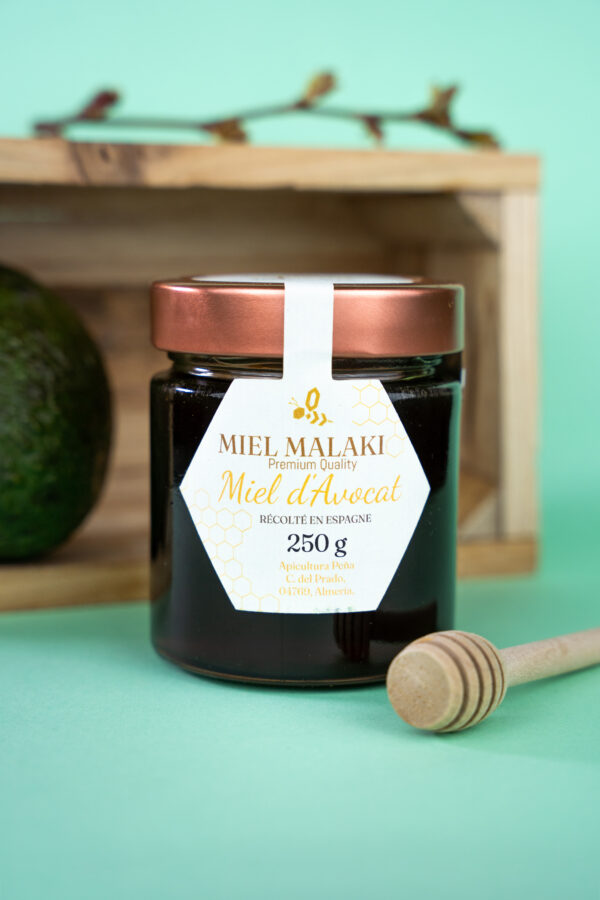 Miel Malaki, pot de Miel d'Avocat 250g