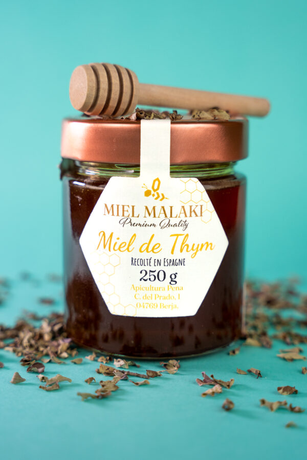 Miel Malaki, pot de Miel de Thym 250g